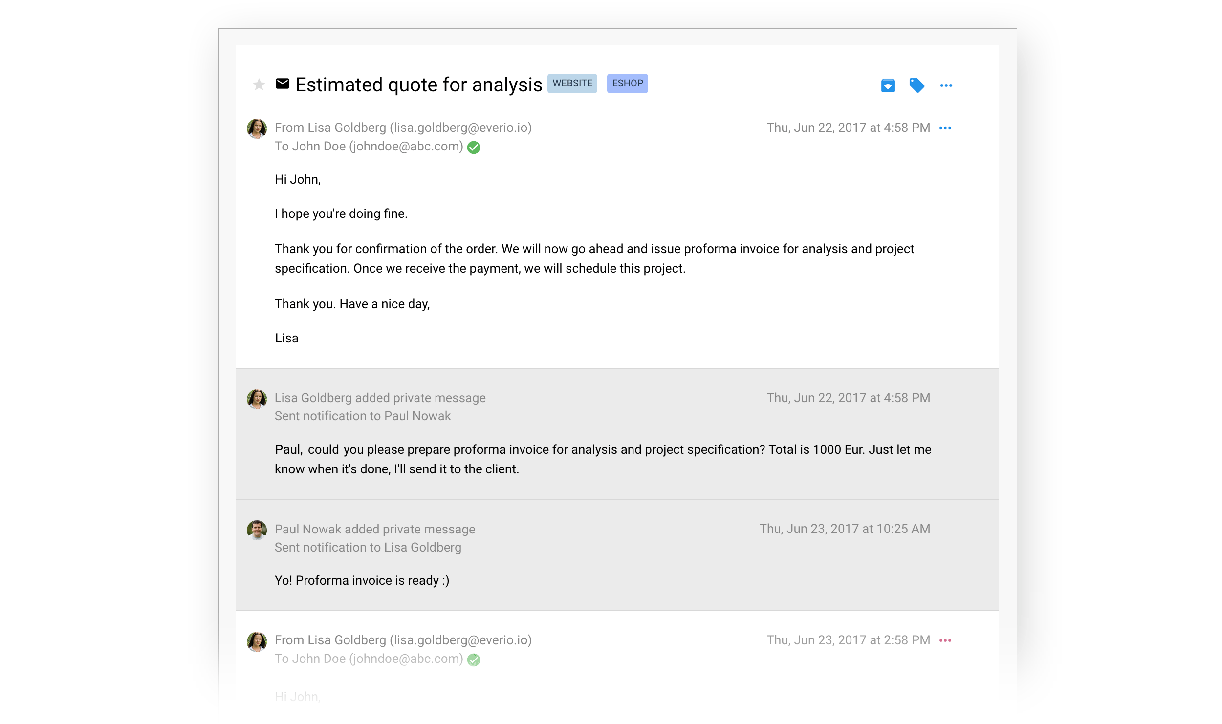 More than a typical email client